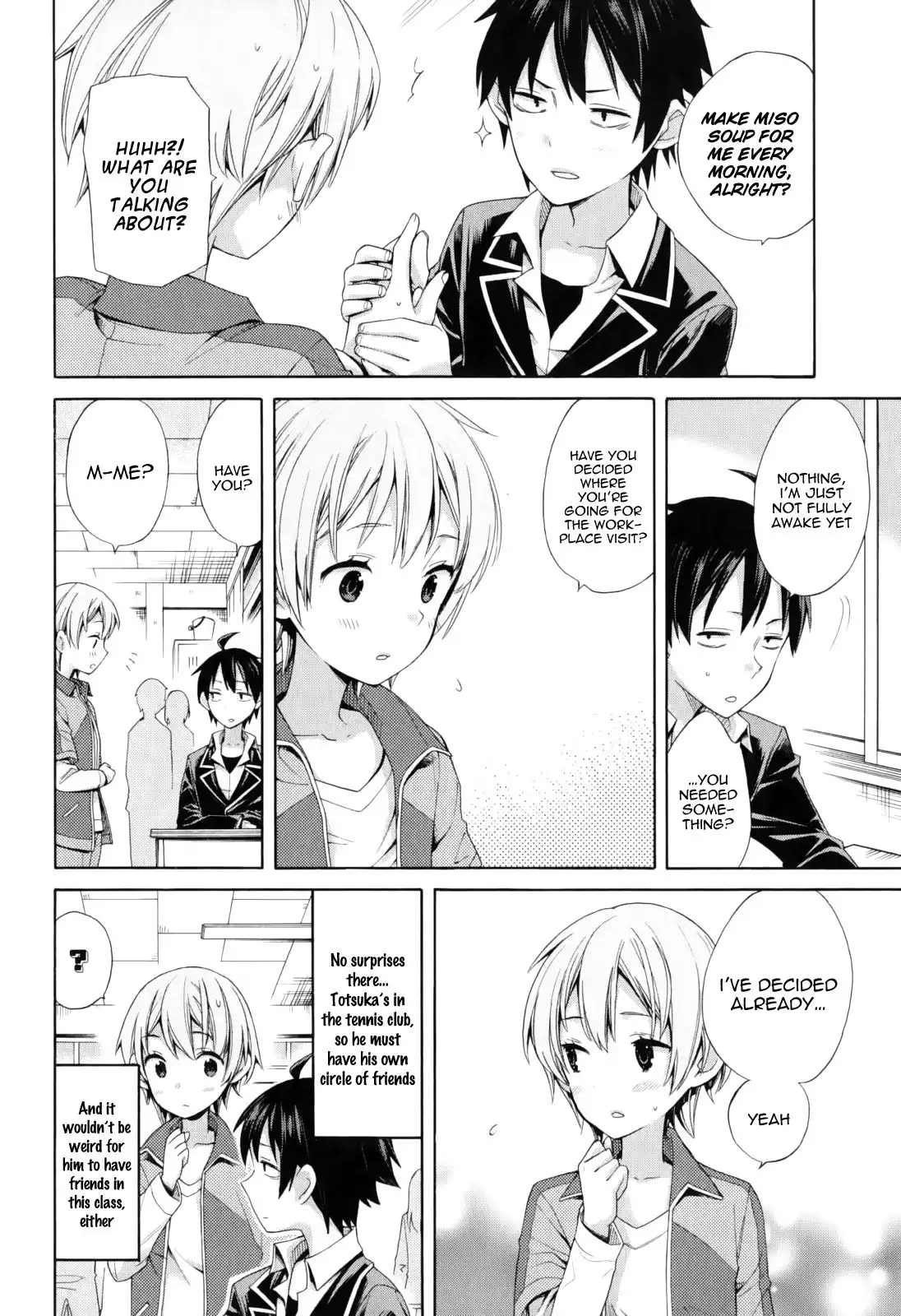 Yahari Ore no Seishun Love Come wa Machigatteiru. Chapter 9 18